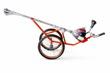 🚜 Brush Cutter Trolley (Wheel Attachment)