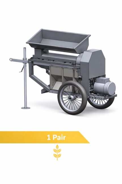 Cashew Fruit–Nut Separator (1 Pair Roller Model) – Kaju Separator